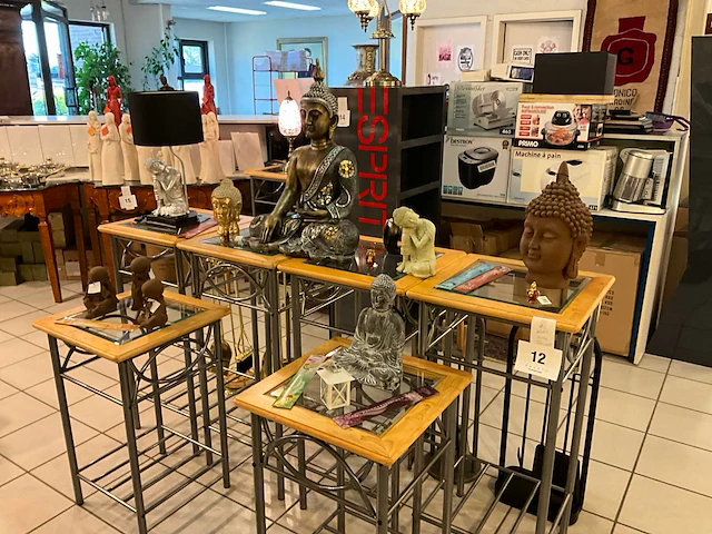 Decoratieve buddha beelden (11x) - afbeelding 1 van  6