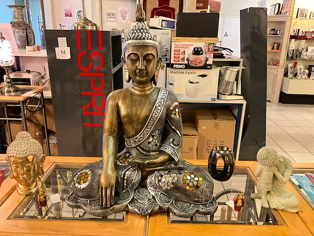 Decoratieve buddha beelden (11x) - afbeelding 2 van  6