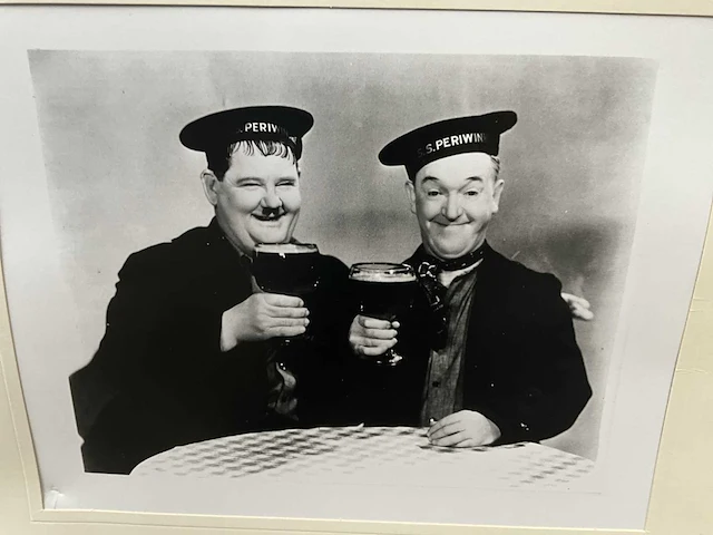 Decoratieve canvas laurel & hardy - afbeelding 2 van  6