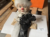 Decoratieve clown - afbeelding 1 van  1