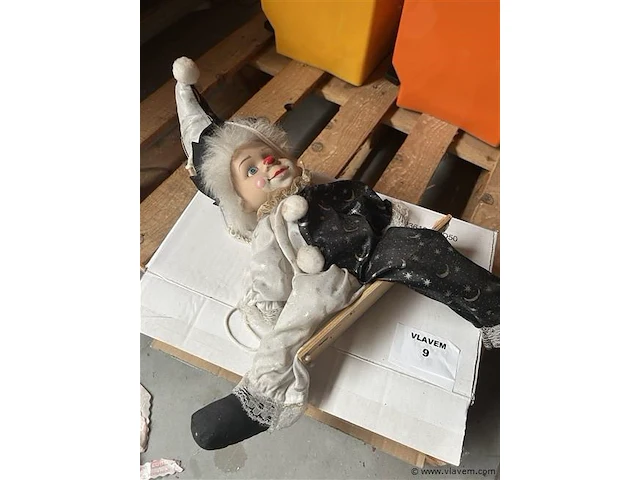 Decoratieve clown - afbeelding 1 van  1