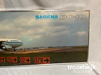 Decoratieve foto sabena vliegtuig dc-10 - afbeelding 4 van  5