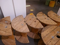 Decoratieve houten haspels - afbeelding 2 van  3