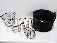 Decoratieve mandje (x4) - afbeelding 2 van  4