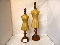 Decoratieve paspop miniatuur (x2) - afbeelding 1 van  3