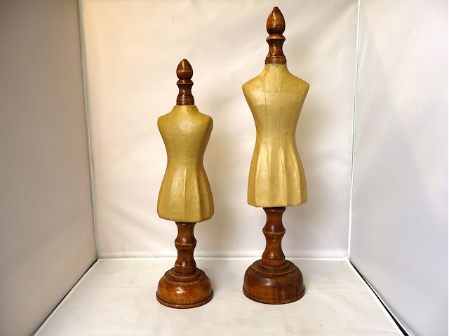 Decoratieve paspop miniatuur (x2) - afbeelding 3 van  3