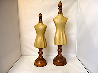 Decoratieve paspop miniatuur (x2) - afbeelding 3 van  3