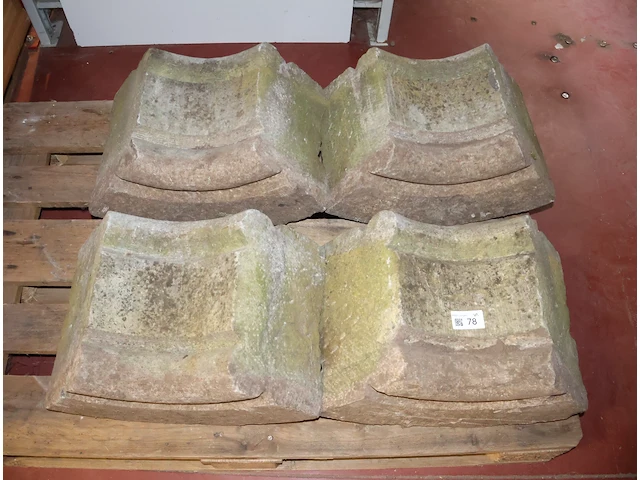 Decoratieve steen (x4) - afbeelding 1 van  4