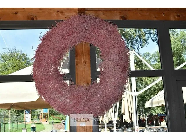 Decoratieve vensterkrans dm.120cm - afbeelding 1 van  2