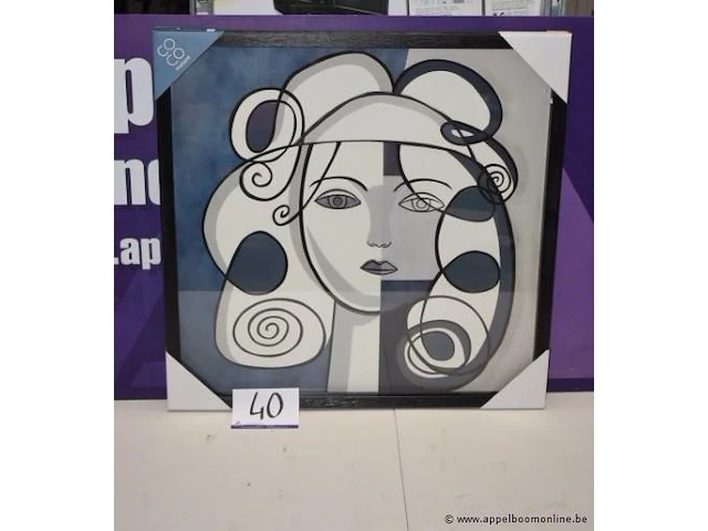 Decoratieve wandkader - afbeelding 1 van  1