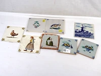 Decoratieve wandtegel (x8) - afbeelding 1 van  8