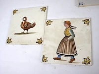 Decoratieve wandtegel (x8) - afbeelding 2 van  8