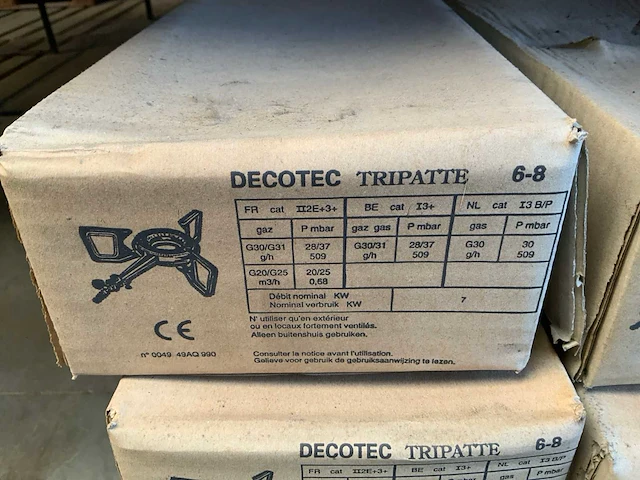 Decotec tripatte 6-8 gaspit (3x) - afbeelding 4 van  4