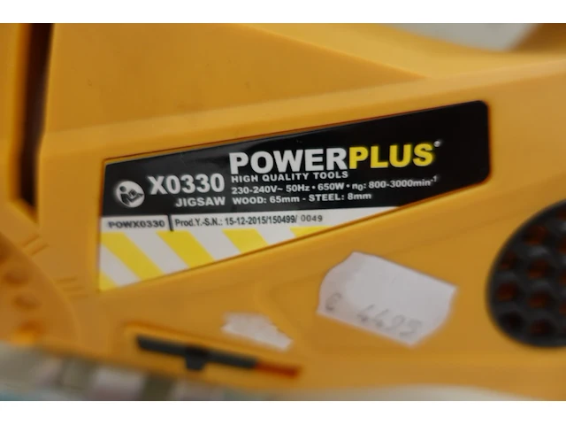 Decoupeerzaag powerplus - afbeelding 2 van  3