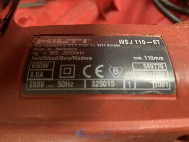 Decoupierzaag hilti - afbeelding 3 van  3