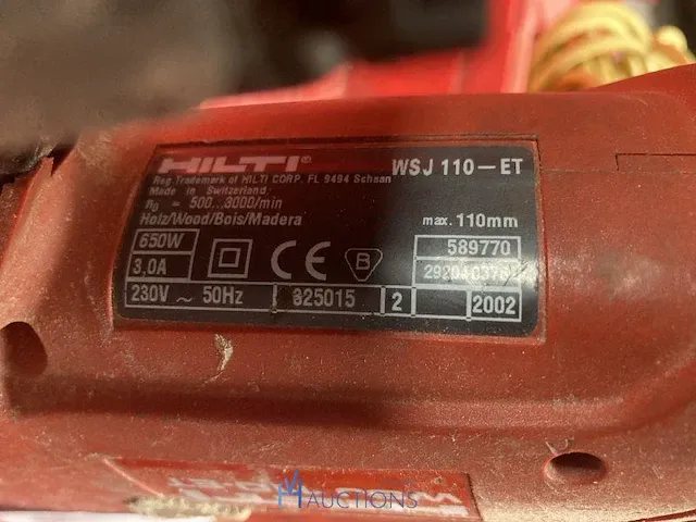 Decoupierzaag hilti - afbeelding 3 van  3