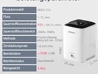 Dedakj zuurstofconcentrator - afbeelding 6 van  7