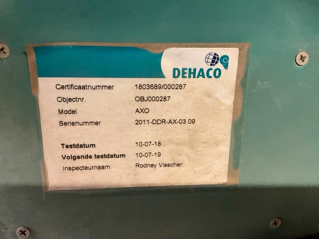 Dehaco dm-ddr-ax vernevelaar - afbeelding 9 van  9