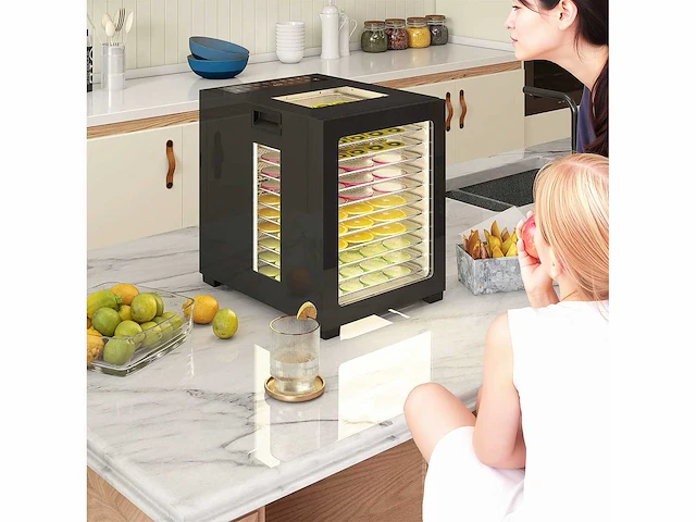 Dehydrator - 850 w, temperatuurregelaar 40-70°c - afbeelding 6 van  7