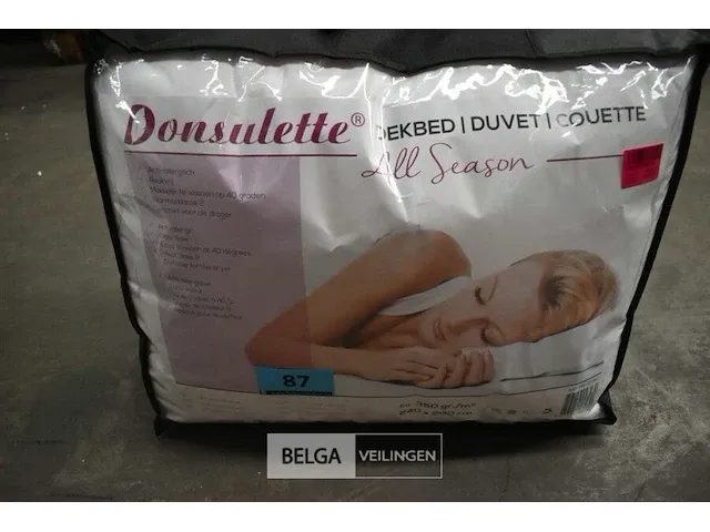 Dekbed 240 x 200 350gr/m² donsulette all season - afbeelding 3 van  3
