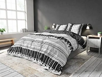 Dekbedovertrek artic stripe wit 240 x 220 cm - afbeelding 3 van  4