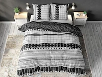 Dekbedovertrek artic stripe wit 240 x 220 cm - afbeelding 4 van  4