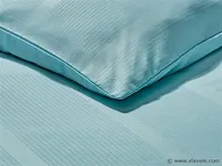 Dekbedovertrek melbourne deluxe baby blue - 240x220 - afbeelding 2 van  2
