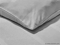 Dekbedovertrek melbourne deluxe zilver - 240x220 - afbeelding 2 van  2