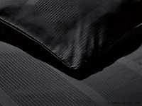 Dekbedovertrek melbourne deluxe zwart - 240x220 - afbeelding 2 van  2