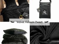 Dekbedovertrek veloers 240x200/220cm - afbeelding 2 van  5