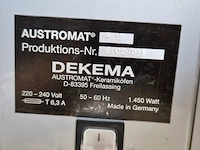 Dekema austromat d4 porcelain furnace - afbeelding 5 van  9