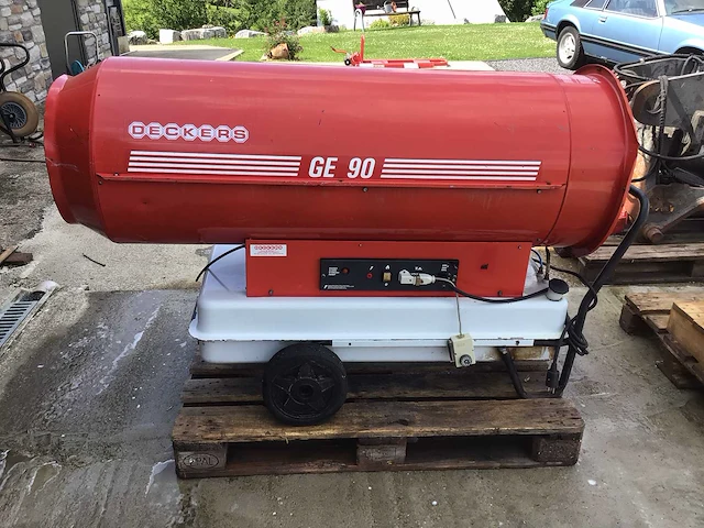 Dekers ge 90 warmtekanon - afbeelding 1 van  7