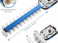 Dekopro 2-in-1 accu heggenschaar - afbeelding 2 van  5