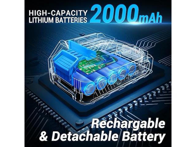 Dekopro 2-in-1 accu heggenschaar - afbeelding 5 van  5