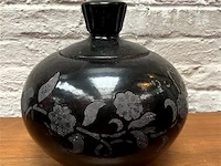 Dekselpot aardewerk h:23 cm - afbeelding 1 van  1