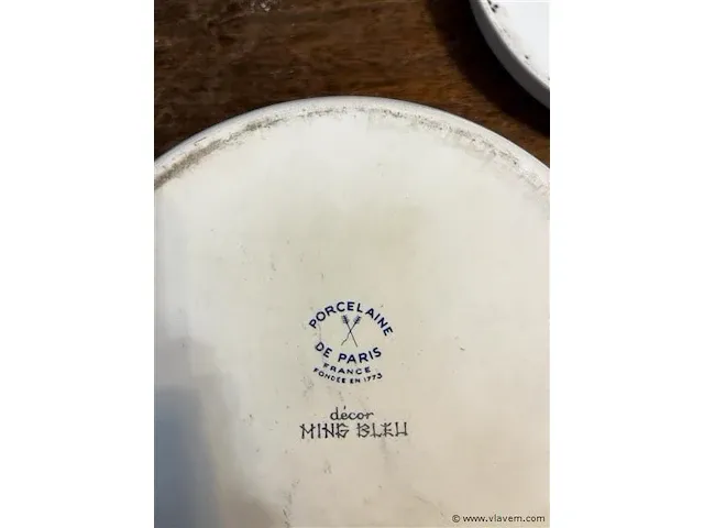Dekselpot porcelaine de paris - afbeelding 2 van  2