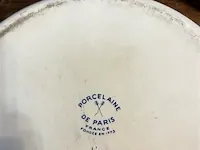 Dekselpot porcelaine de paris - afbeelding 2 van  2