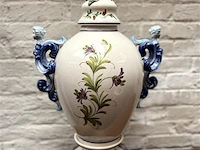 Dekselvaas made in italy h:60 cm - afbeelding 1 van  3