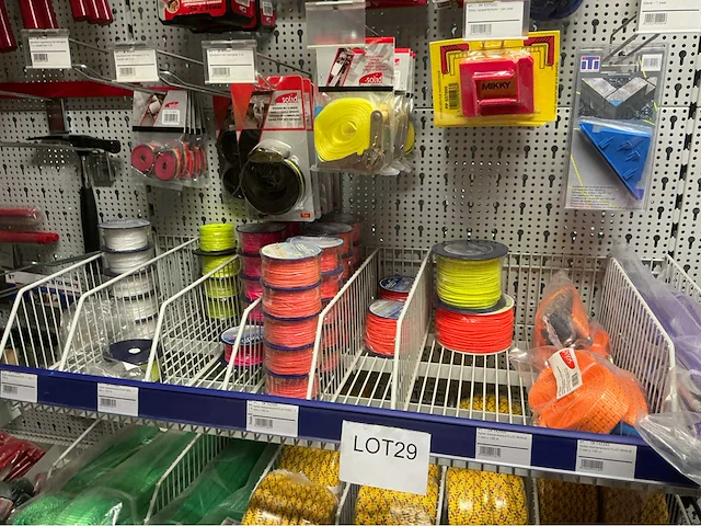 Dekzeilen, koorden,hijs,span en ratelsjorband - afbeelding 1 van  4