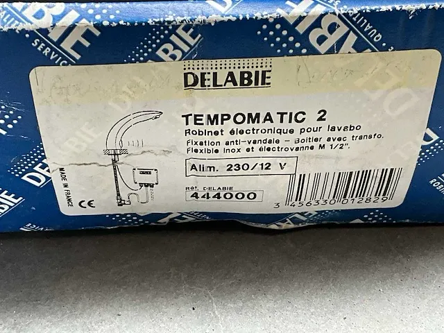 Delabie tempomatic 2 wastafelkraan - afbeelding 3 van  4