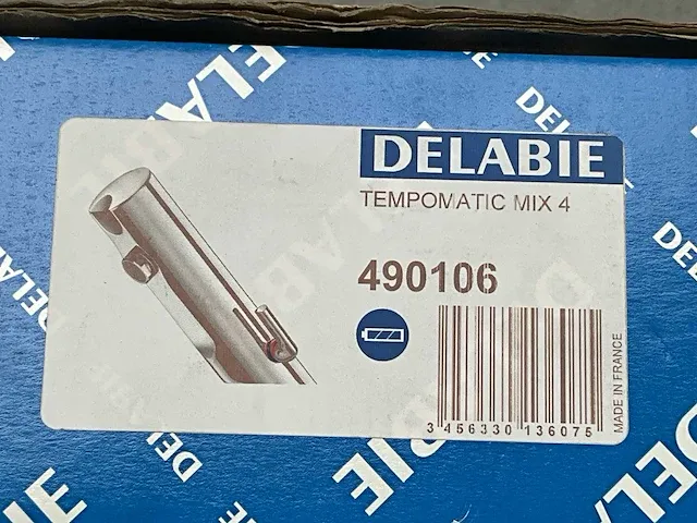 Delabie tempomatic mix 4 wastafelkraan - afbeelding 3 van  4