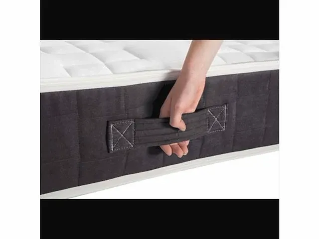 Delavita boxspringmatras luther anthrazit 100x200x24cm - afbeelding 8 van  9