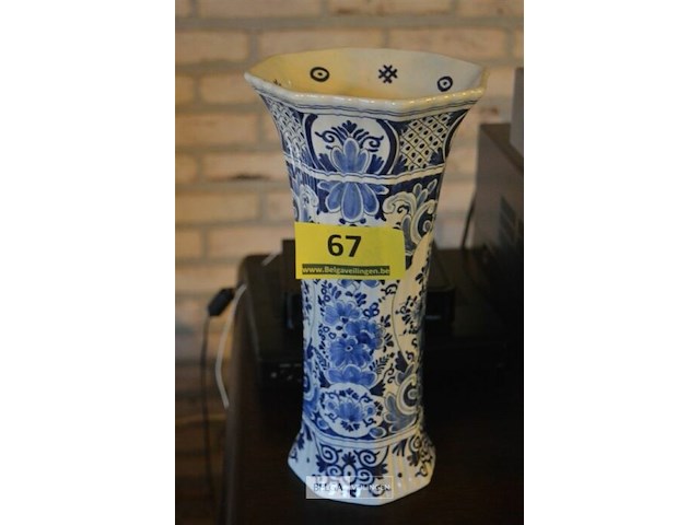 Delfts blauwe vaas - afbeelding 2 van  3