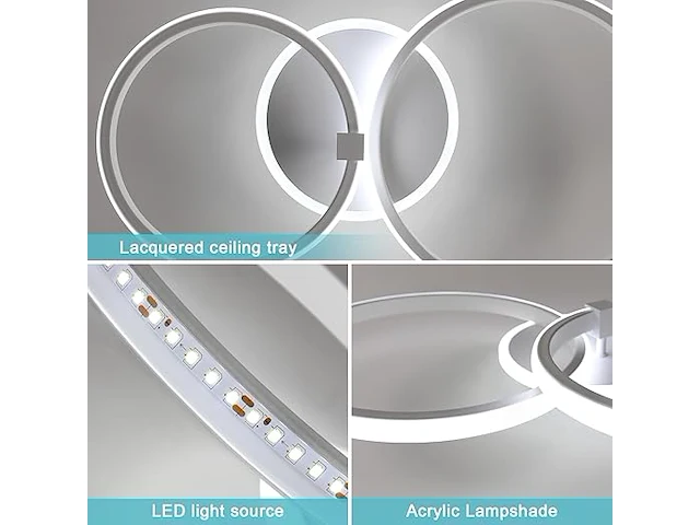 Delipop moderne led-plafondlamp - afbeelding 4 van  4