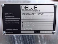 Delje - t75 - car trailer - 2025 - afbeelding 6 van  7