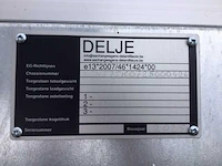 Delje - t75 - car trailer - 2025 - afbeelding 6 van  7