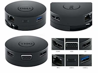 Dell da300 usb-c mobile adapter, ongebruikt in doos - afbeelding 1 van  3