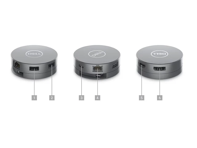 Dell da305 usb-c mobile adapter, ongebruikt in doos - afbeelding 1 van  3