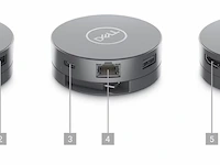 Dell da305 usb-c mobile adapter, ongebruikt in doos - afbeelding 1 van  3