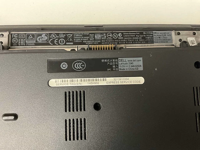 Dell latitude 3340 laptop - afbeelding 7 van  7